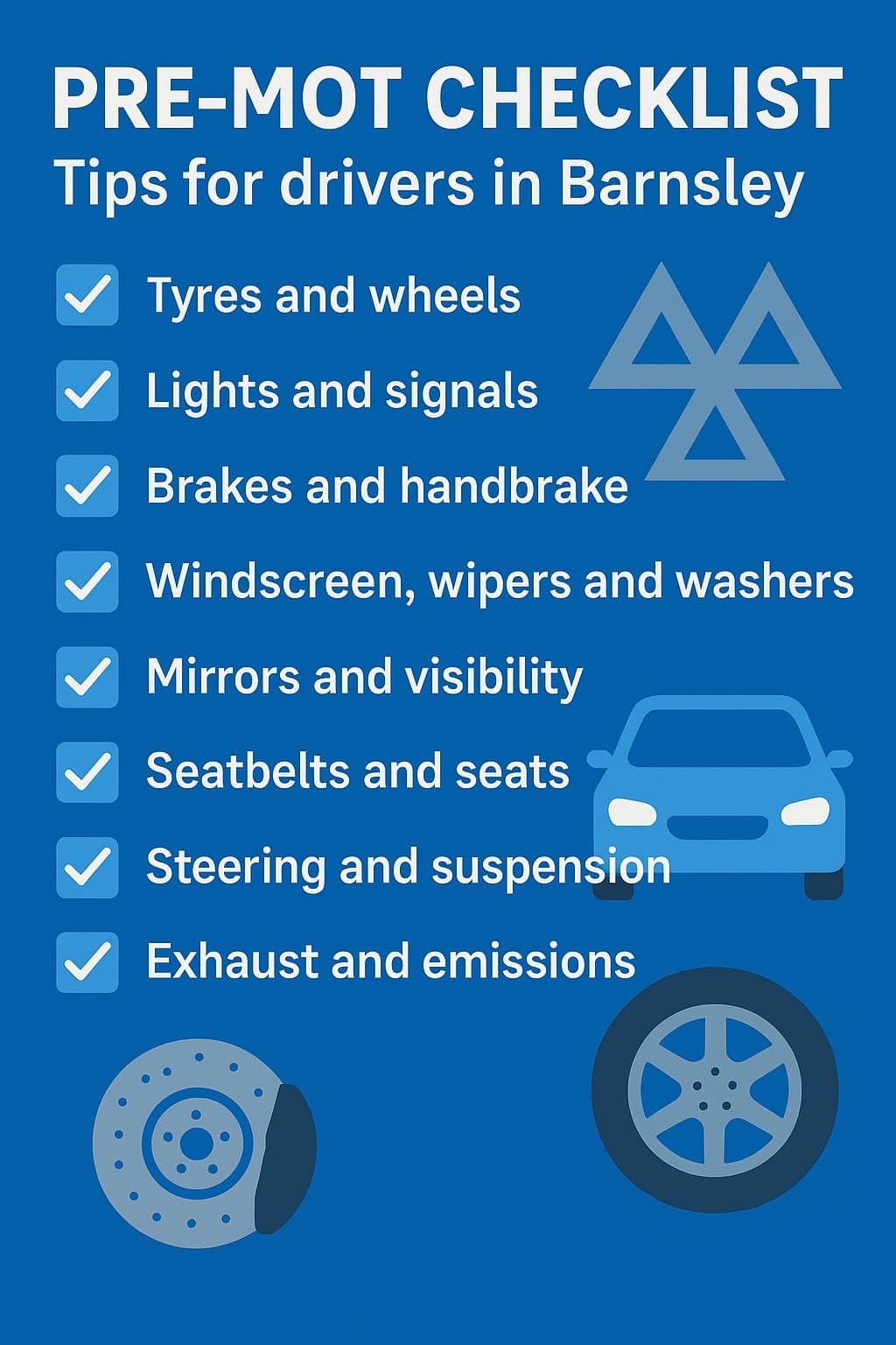 MOT Checklist: What to Check Before Your Test